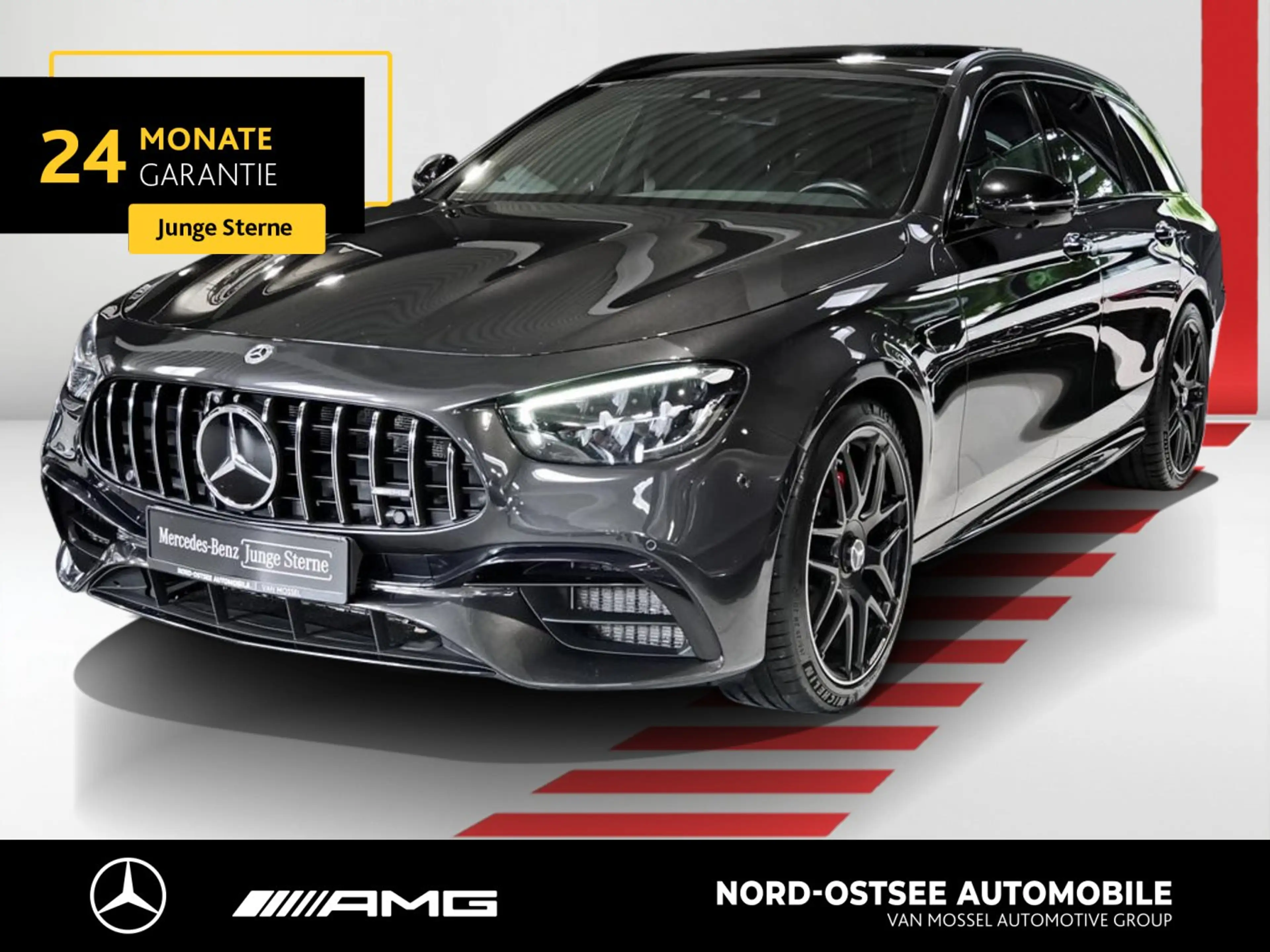 Mercedes-Benz E 63 AMG E 63 S AMG T 4M NIGHT DRIVERS-P. PANO BURMESTER