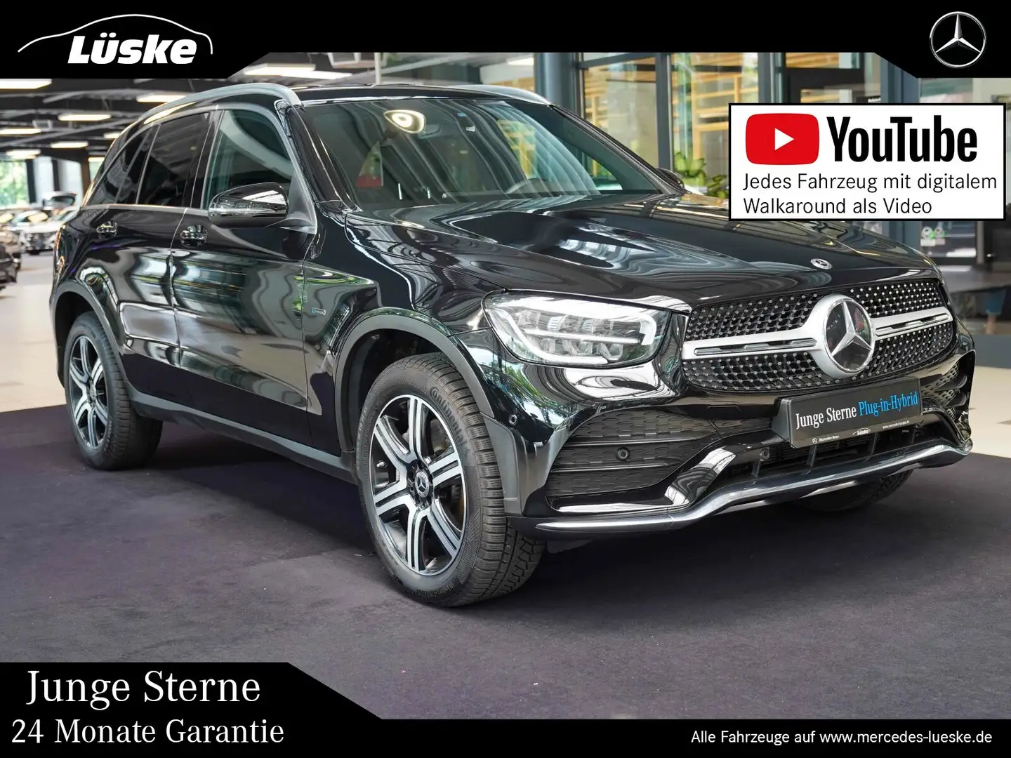 Mercedes-Benz GLC 300 GLC 300 e 4M AMG Line CarPlay Kamera Induktion Negru - 1