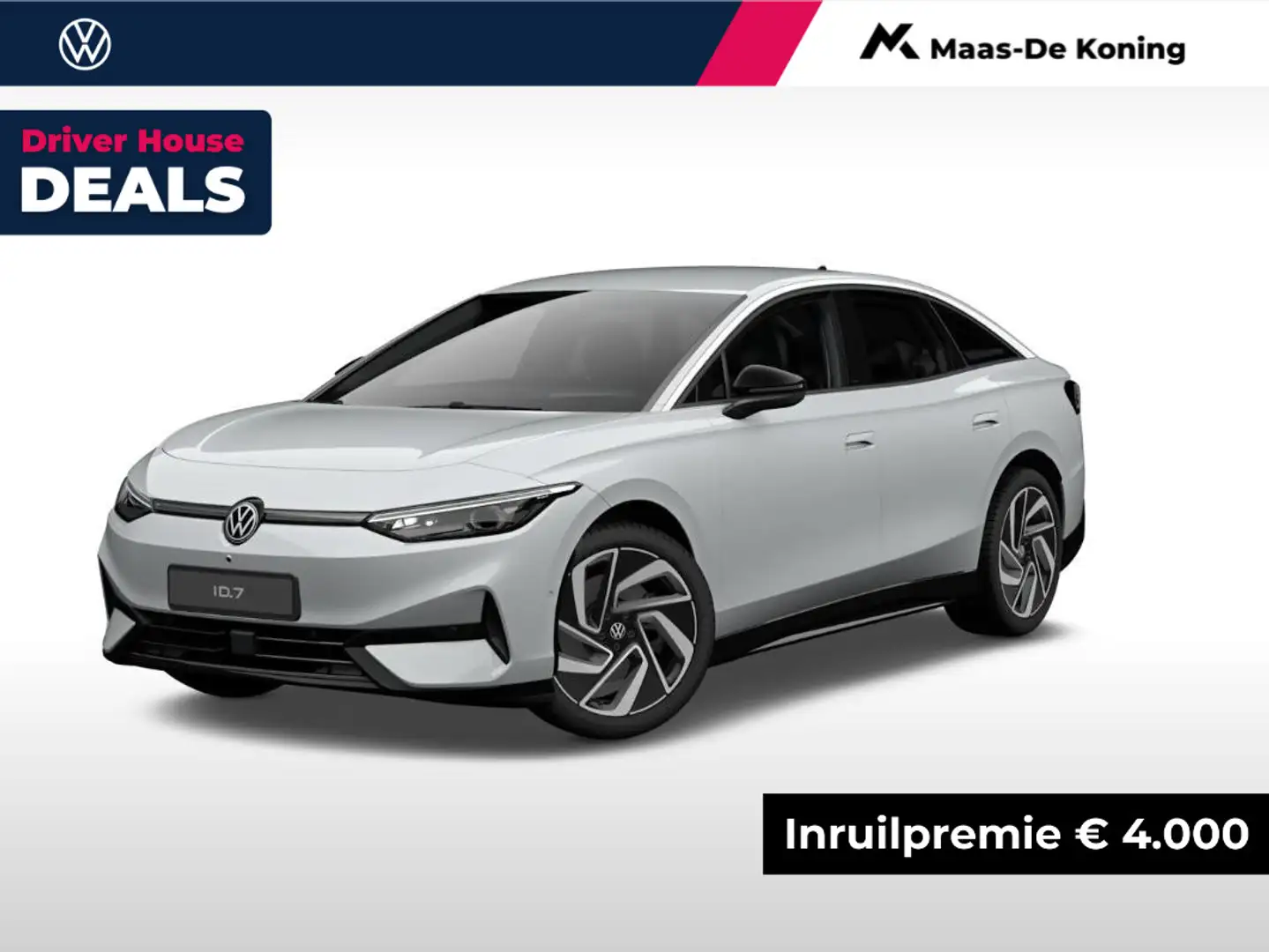 Volkswagen ID.7 Pro Business 77 kWh 286 pk electr. aandrijving · T Bílá - 1