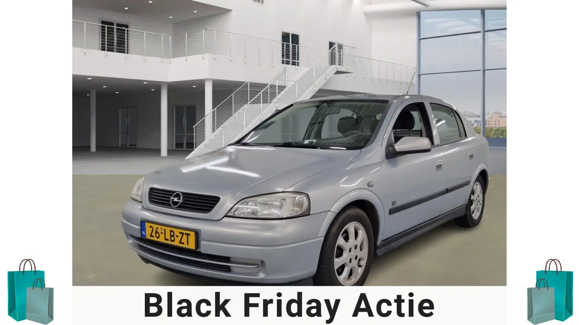 Opel Astra 1.6-16V Njoy Grau - 1