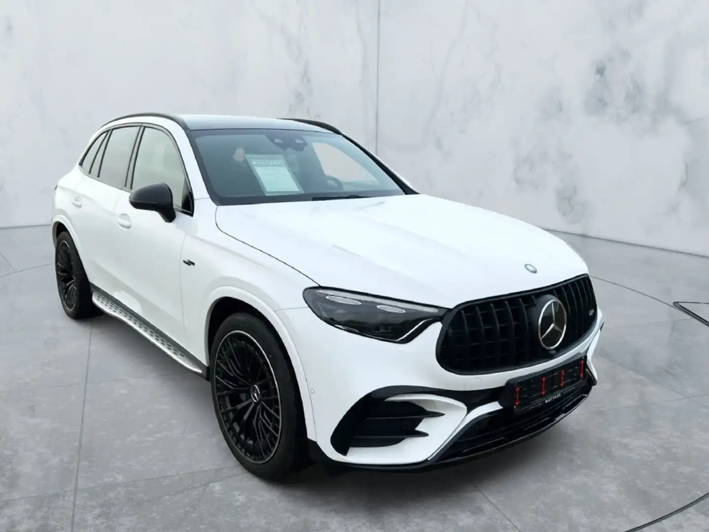 Mercedes-Benz GLC 43 AMG Night-II/Pano/360°/AHK Blanc - 2