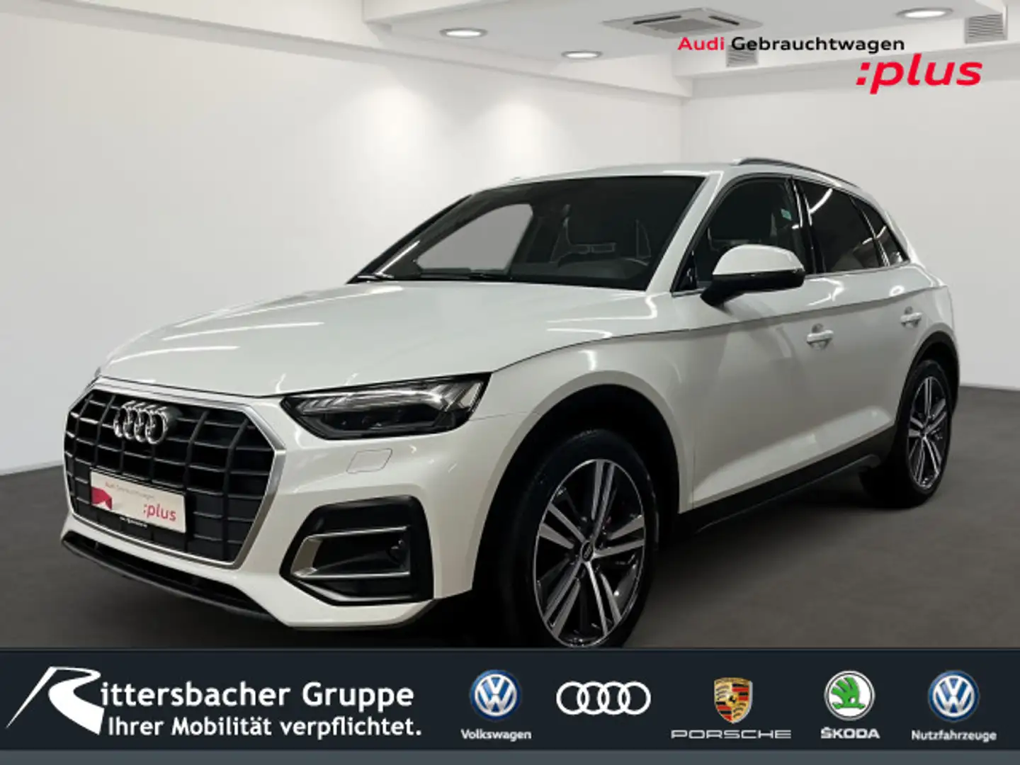 Audi Q5 35 TDI BusiPaket Matrix B&O Weiß - 1