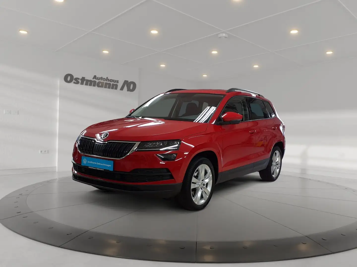 Skoda Karoq 1.5TSI Style *AHK*Navi*DSG*LED*Sitzh* Rosso - 1