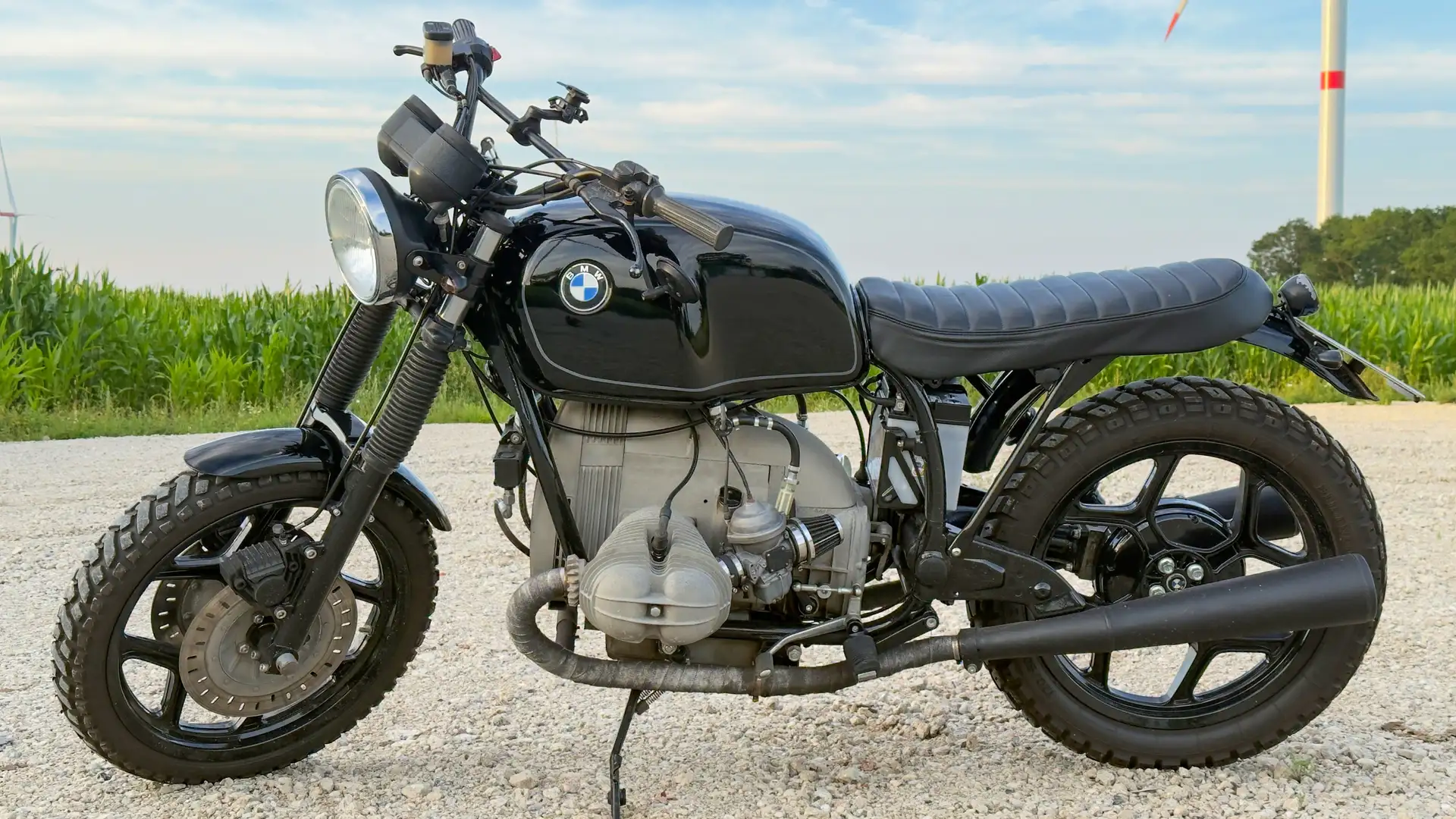 BMW R 80 RT Cafe Racer Fekete - 1