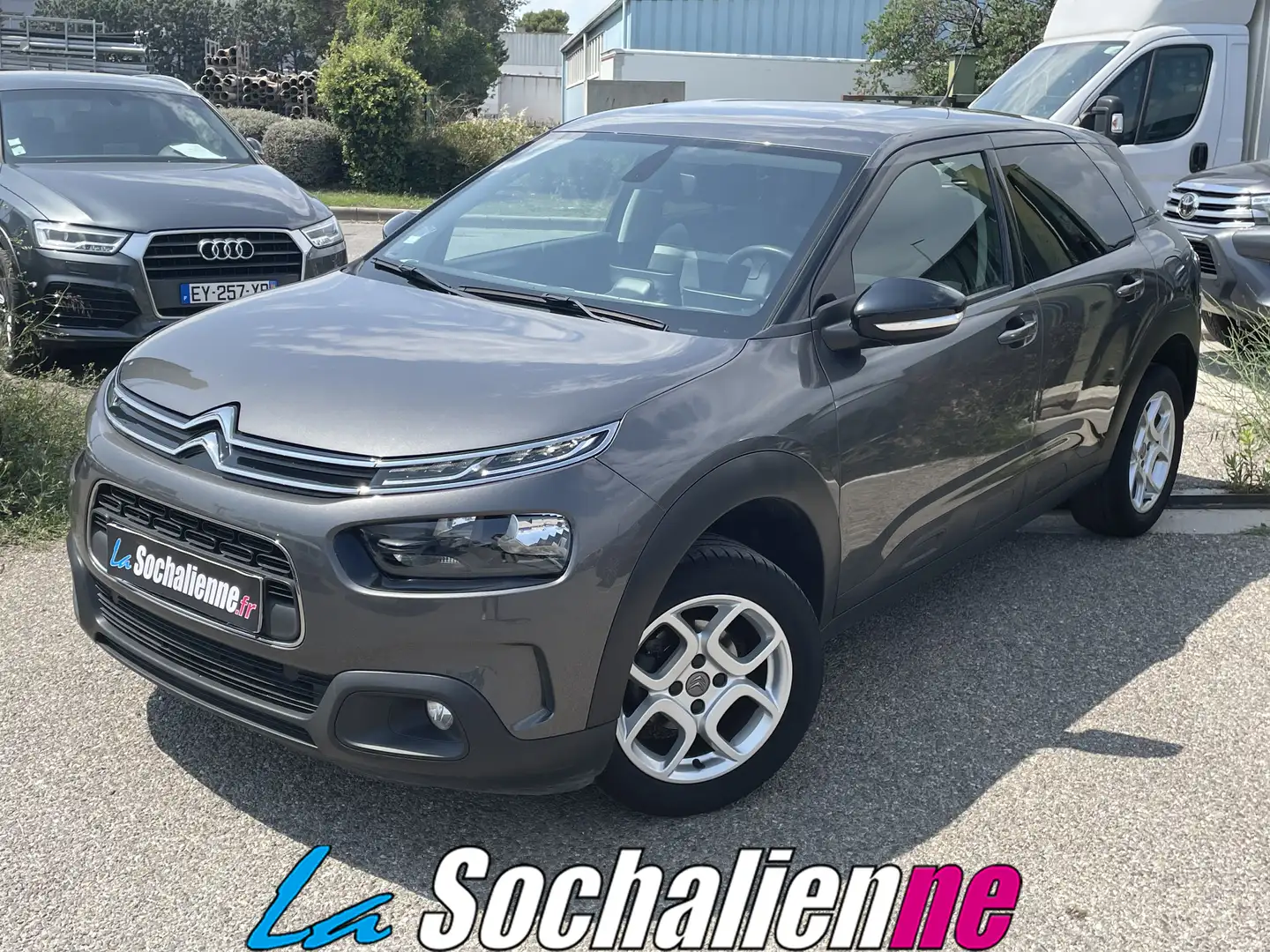 Citroen C4 Cactus PureTech 110 S\u0026amp;S BVM6 Feel Gris - 1