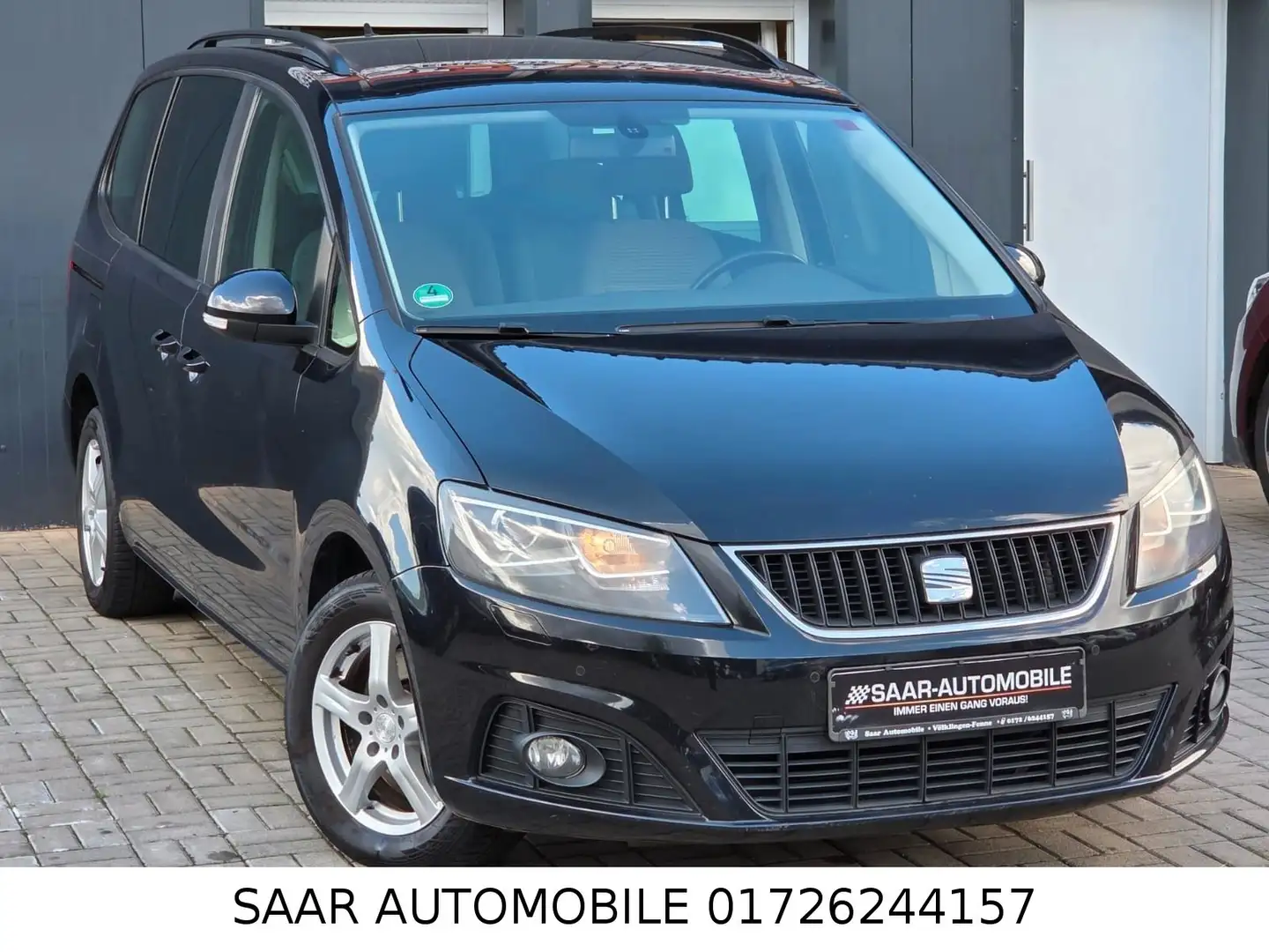 SEAT Alhambra Style 2.0 TDI XENON/NAVI/7 SITZER/EURO5 Noir - 1