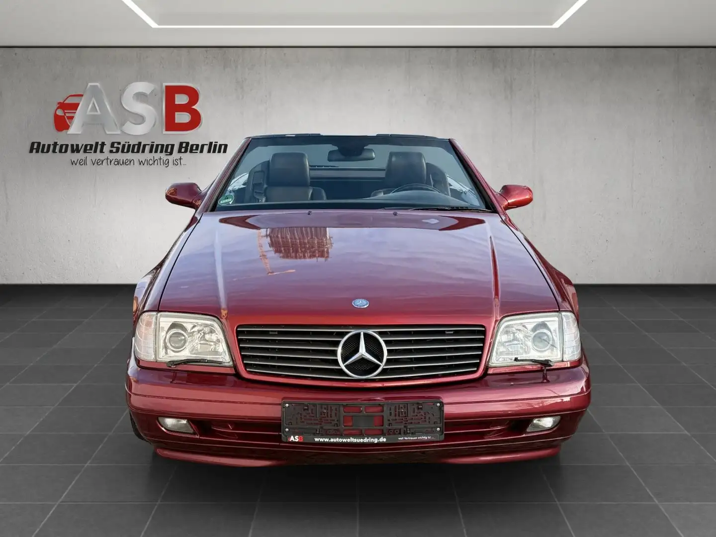 Mercedes-Benz SL 280 Cabriolet R129 Deutsches Fahrzeug*Automat Rojo - 2