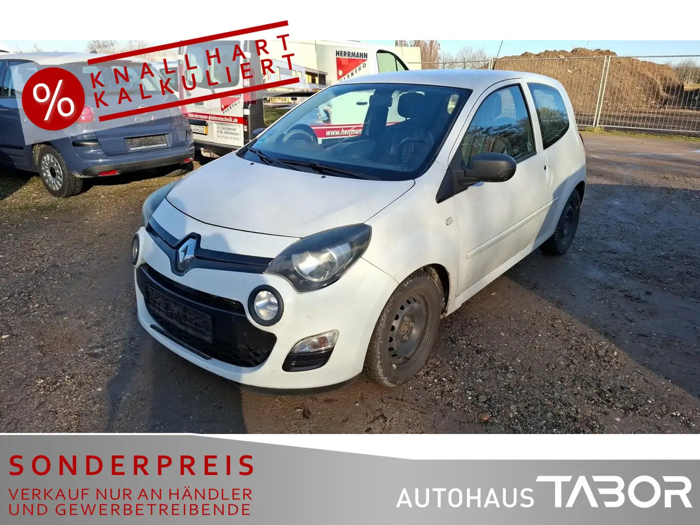 Renault Twingo 1.2 16V 75 LEV Klang & Klima-Paket CD MP3 Weiß - 1