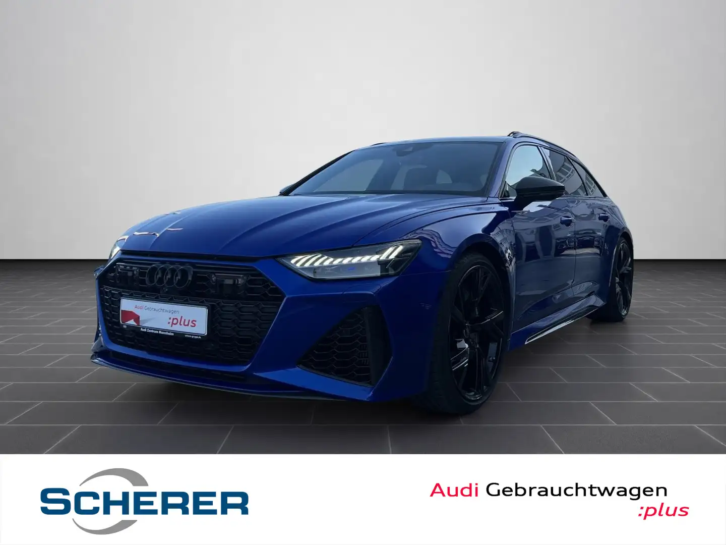 Audi RS6 RS ESSENTIALS LASER CARBON VMAX 305 Blau - 1