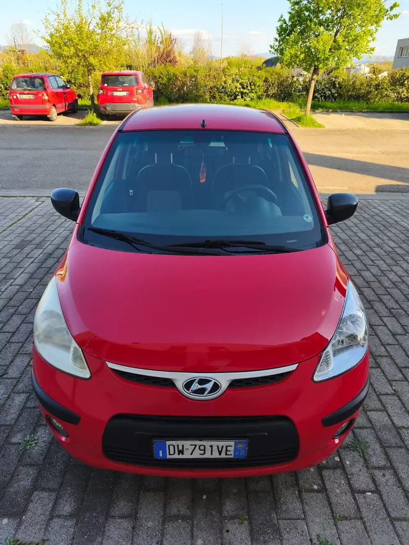 Hyundai i10 i10+I+2008+1.1+Active+Gpl Rouge - 1