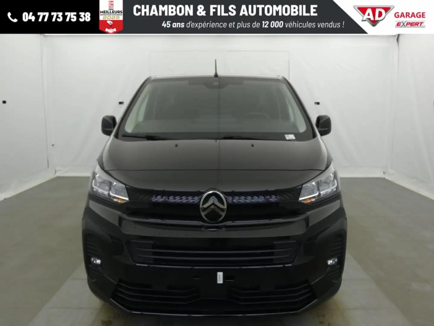 Citroen Jumpy Fourgon Nouveau XL BLUEHDI 180 S EAT8 Noir - 2