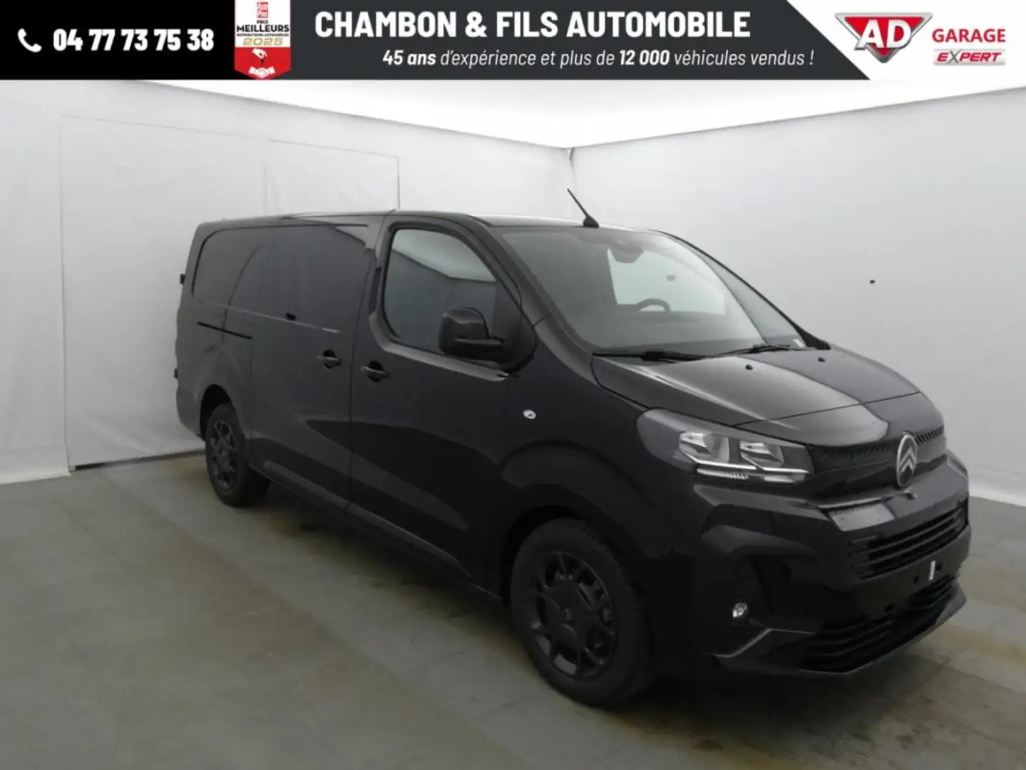 Citroen Jumpy Fourgon Nouveau XL BLUEHDI 180 S EAT8 Noir - 1