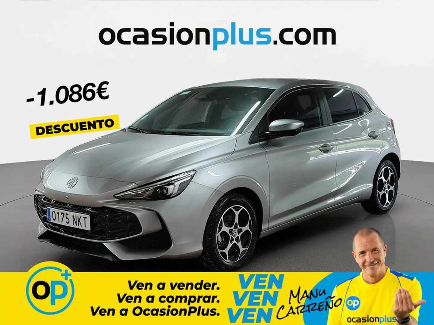 MG MG3 3 1.5 Hybrid+ Luxury 143kW Gris - 1