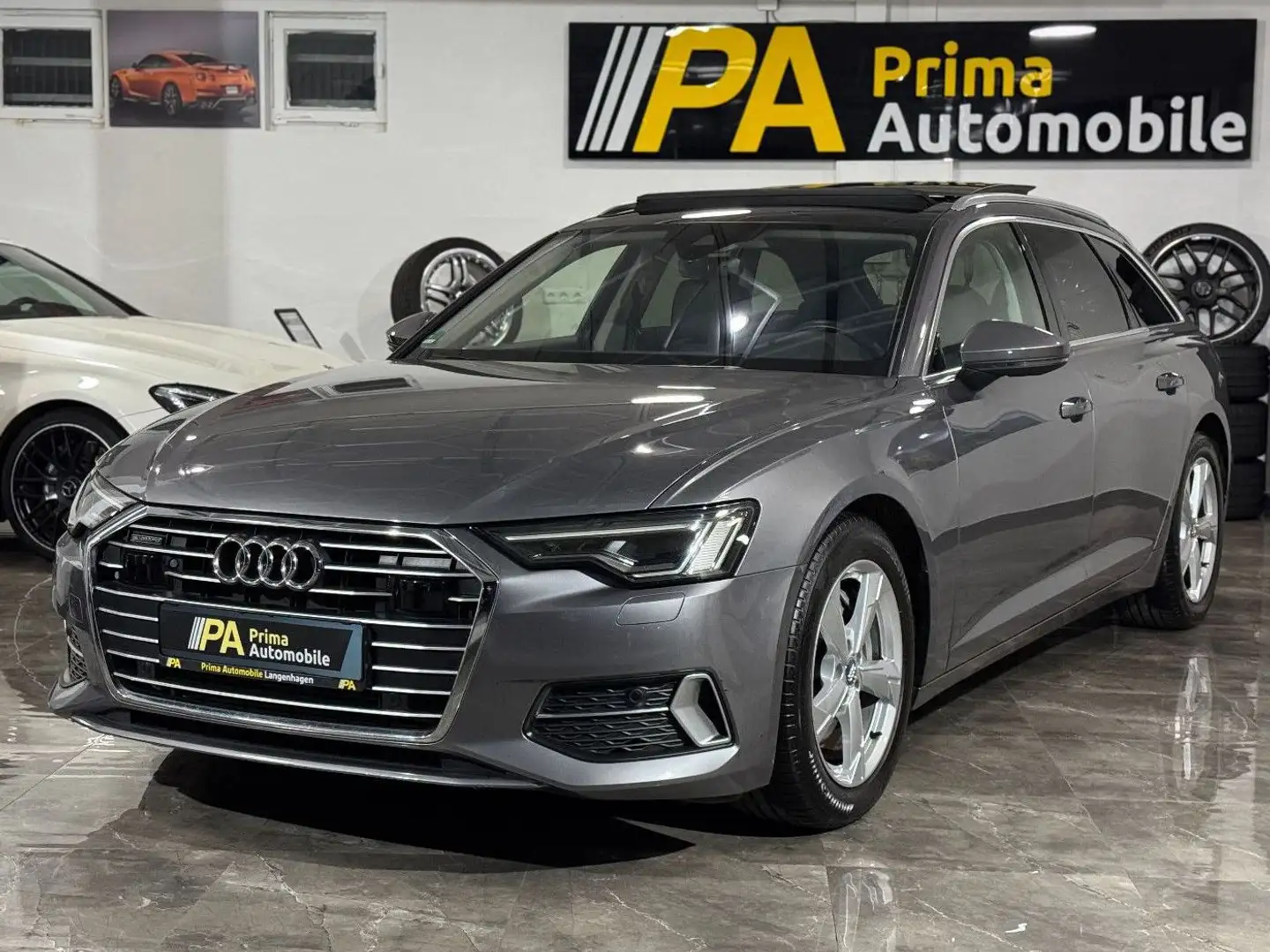Audi A6 45 TDI quattro B&O Virtual HUD ACC STHZ AHK Šedá - 1