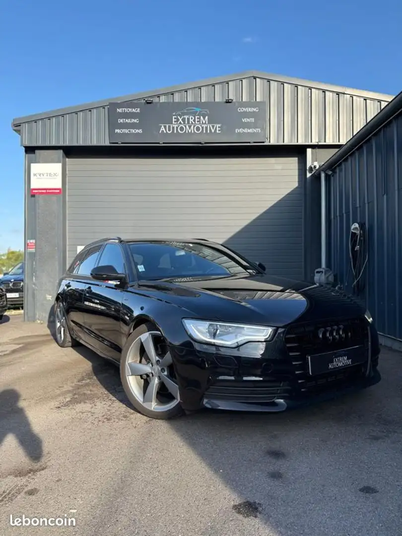 Audi A6 3.0 TDI 245CH 15 CV, S LINE, 1er M.E.C 08-2012 Noir - 2
