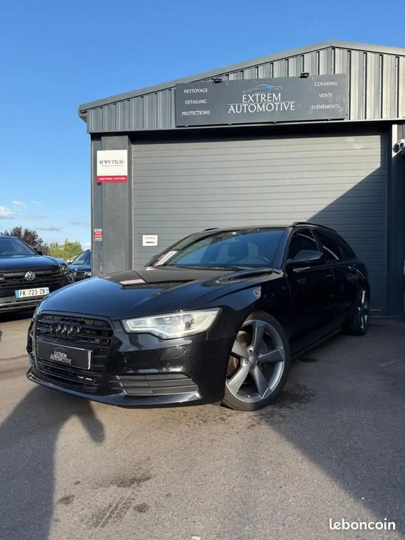 Audi A6 3.0 TDI 245CH 15 CV, S LINE, 1er M.E.C 08-2012 Noir - 1