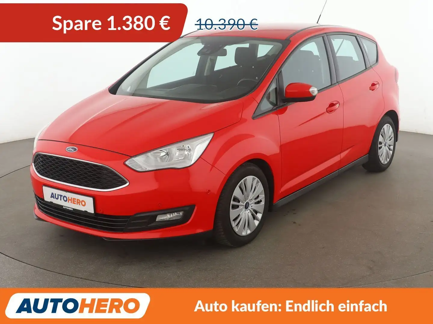 Ford C-Max 1.0 EcoBoost Business Edition *NAVI*TEMPO*PDC* Rouge - 1