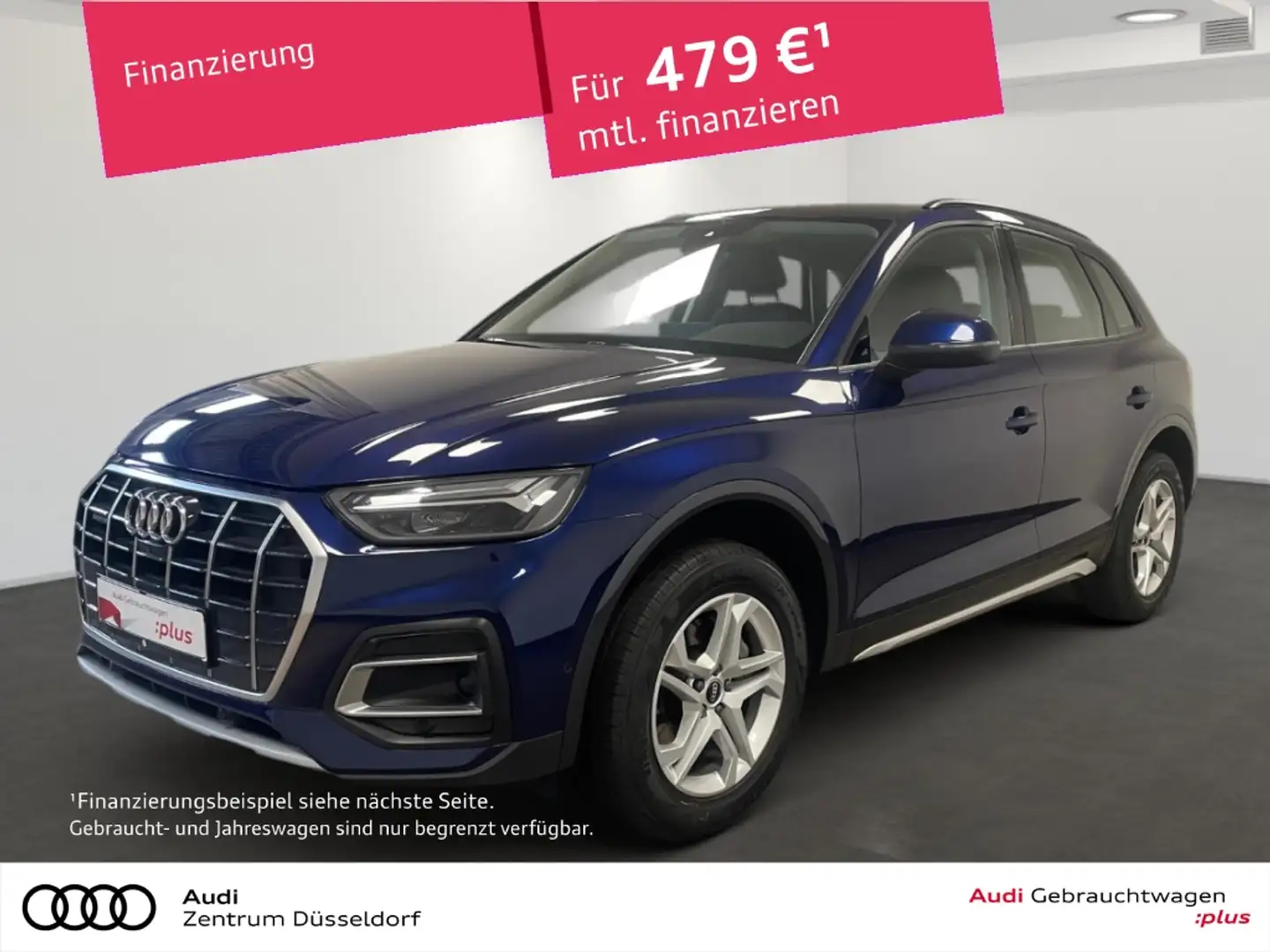 Audi Q5 advanced 40 TDI quattro MMI PDC 360 VIRTUAL Blau - 1