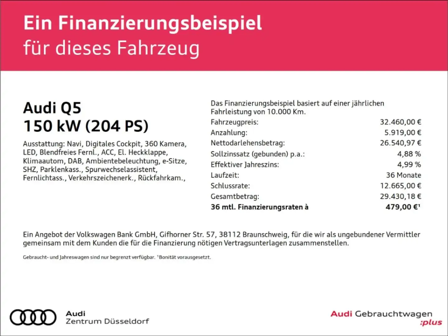 Audi Q5 advanced 40 TDI quattro MMI PDC 360 VIRTUAL Blau - 2