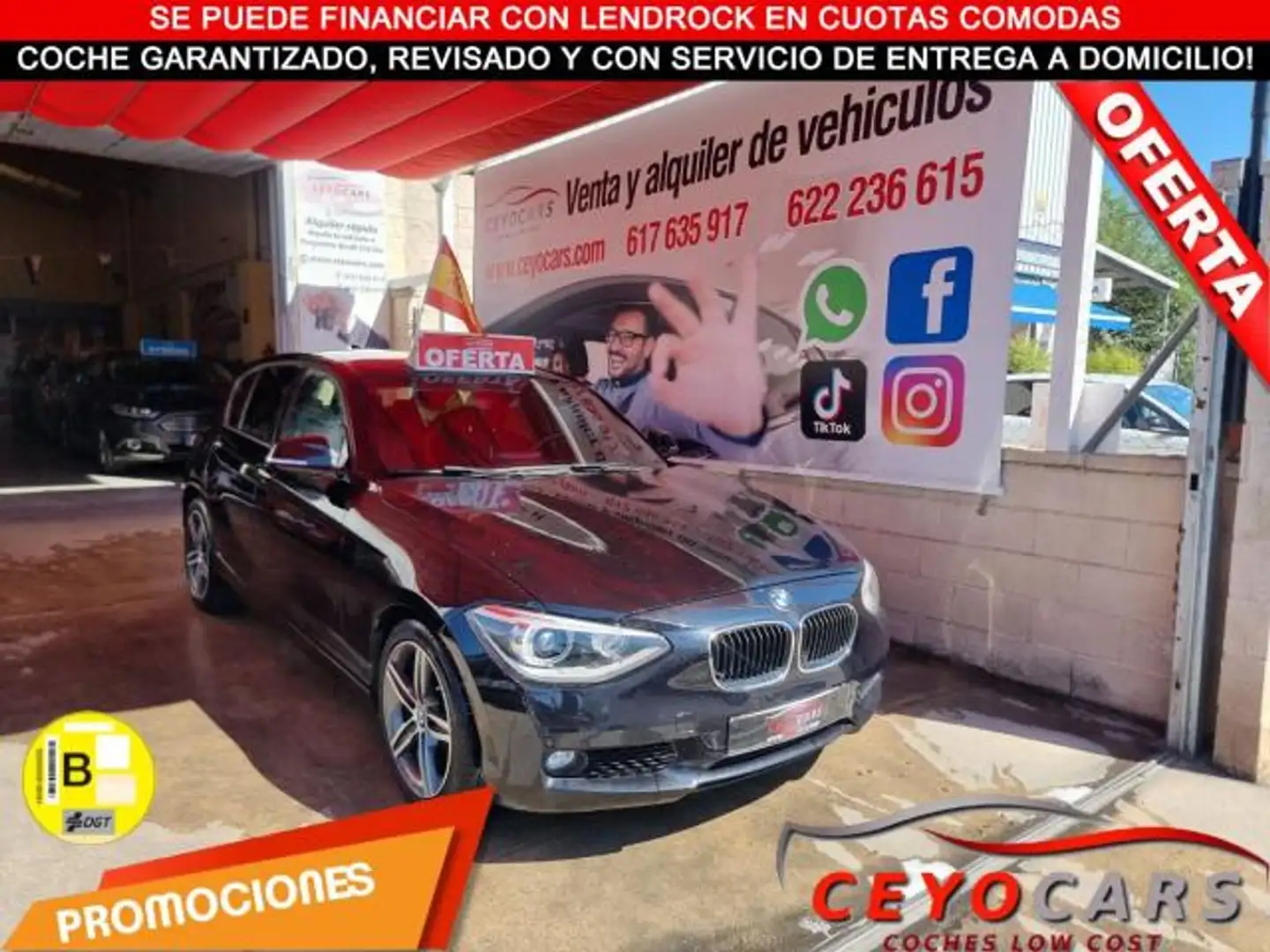 BMW 116 116d Negro - 1