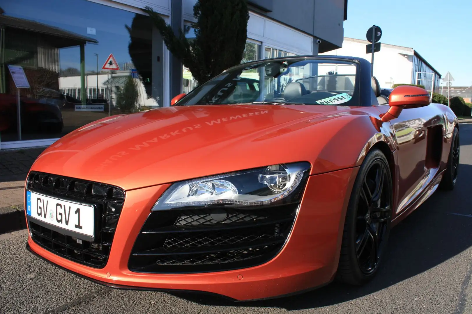 Audi R8 Spyder 5.2 FSI quattro NP.: 188.981,00€ Narancs - 1