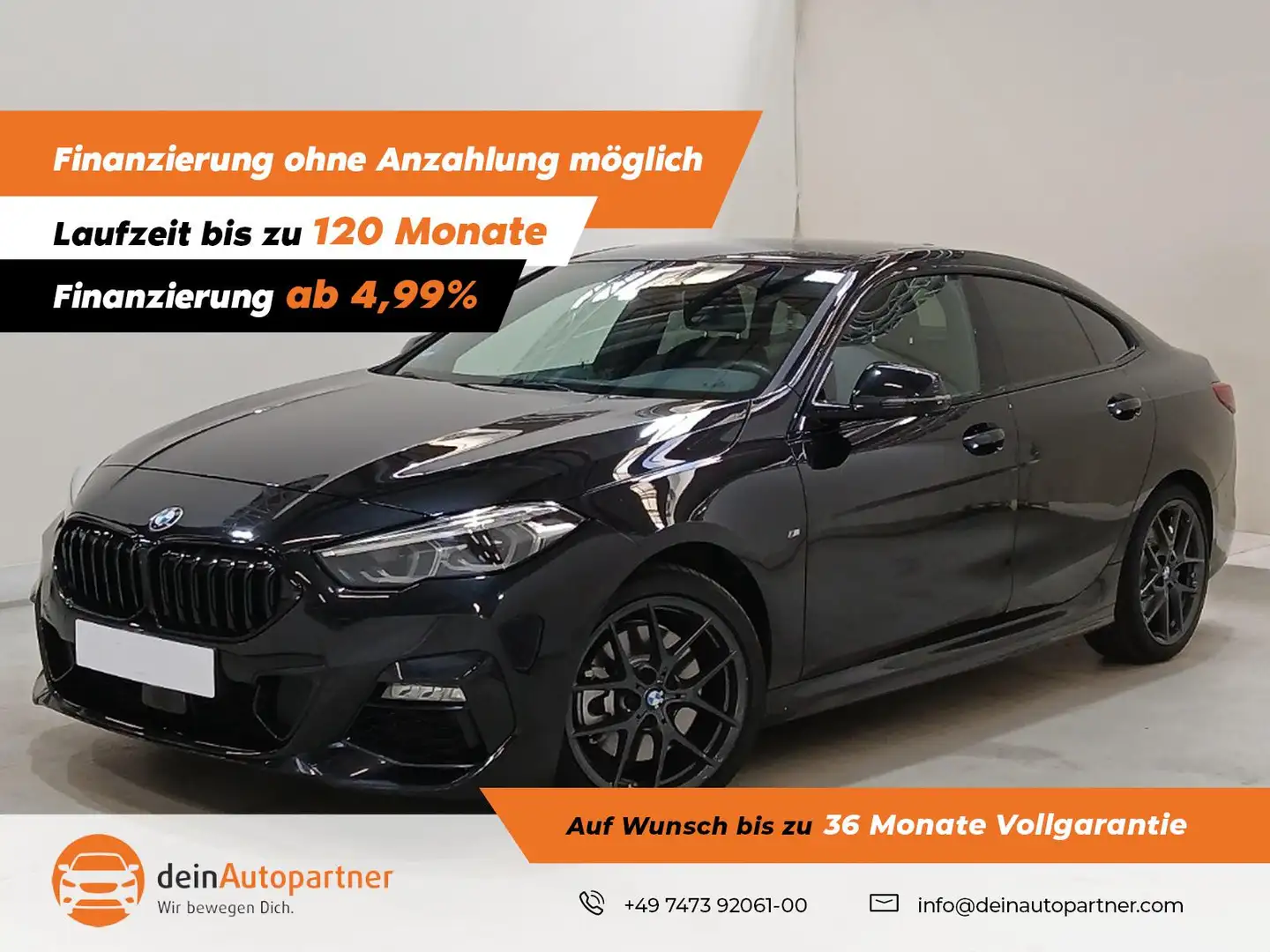 BMW 220 M Sport NAVI/LED/LEDER/ACC/LANE/SIDE/VIRTUAL COCKP Schwarz - 1
