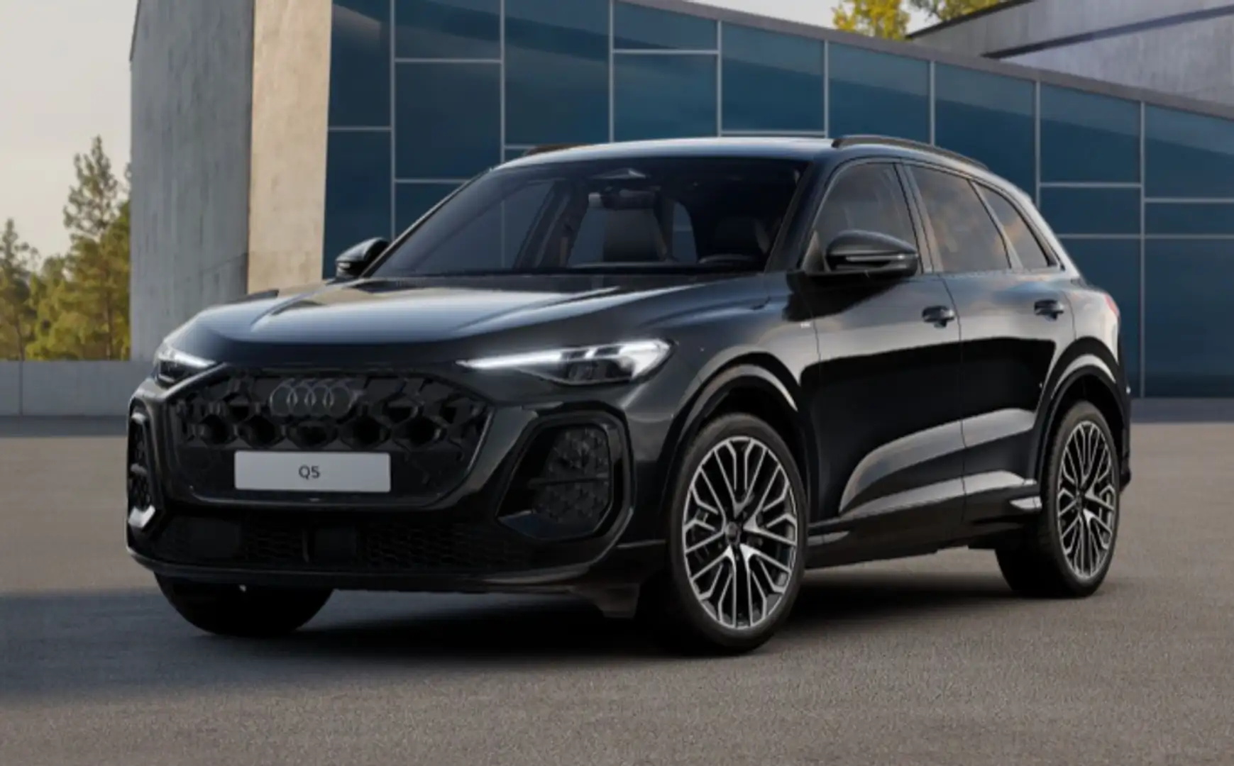 Audi Q5 2.0 tdi mhev+ S line edition quattro 204cv s-troni Czarny - 1