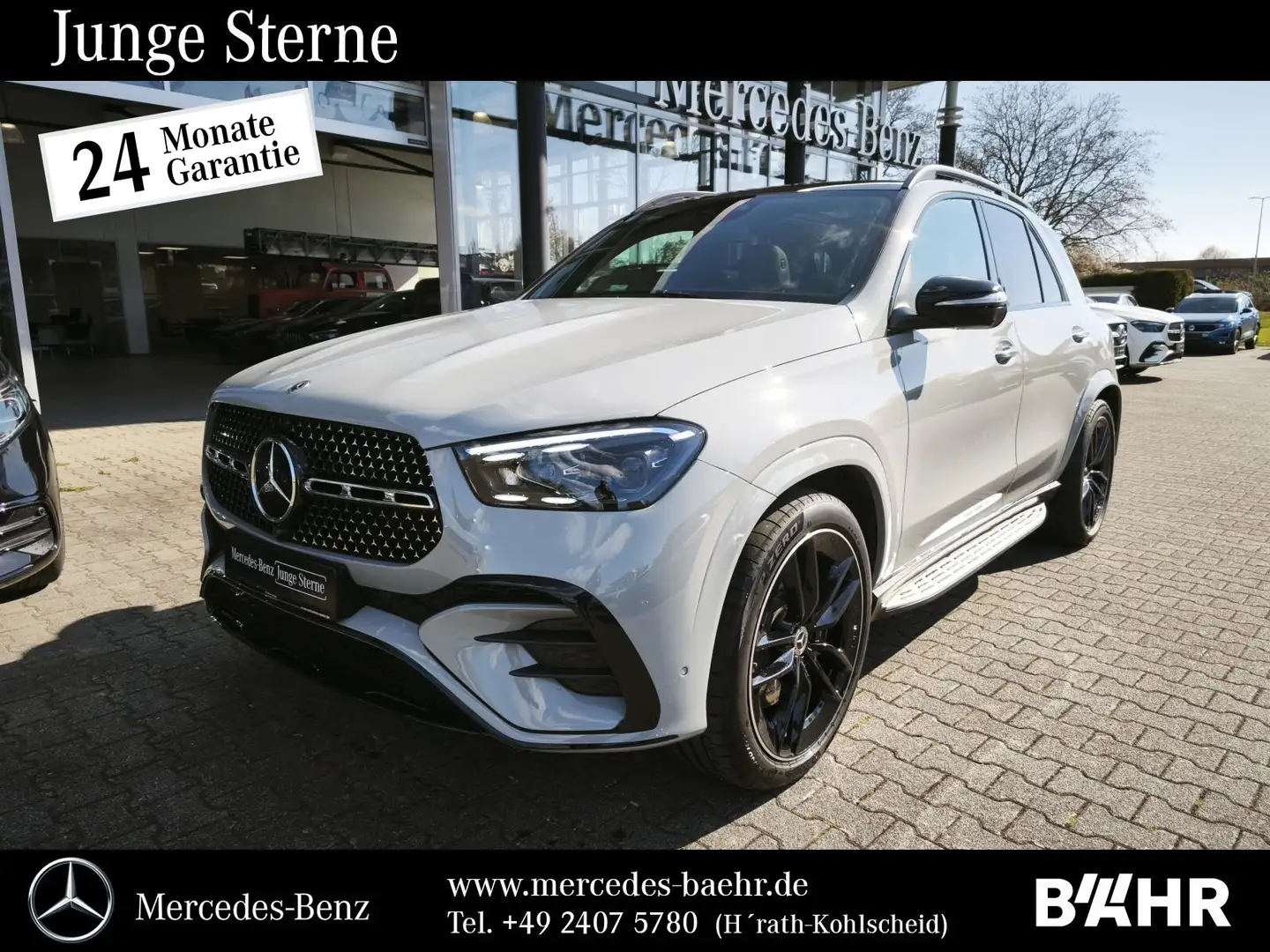 Mercedes-Benz GLE 450 GLE 450 d 4M AMG+Night/Pano/Airmatic/Distronic Grijs - 1