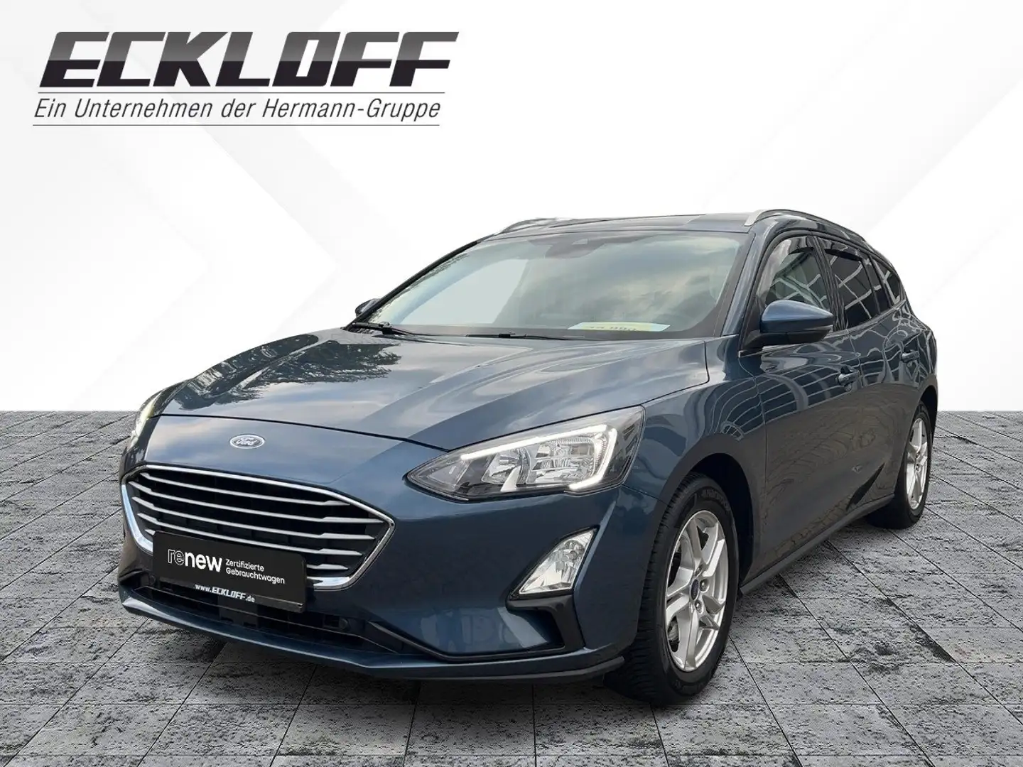 Ford Focus Turnier 1.0 EcoBoost Cool & Connect AHK*LM Bleu - 1
