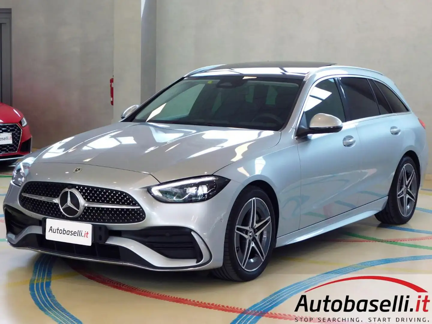 Mercedes-Benz C 220 D SW MHEV PREMIUM 9G-TRONIC AMG-LINE AUTOMATICA Plateado - 2