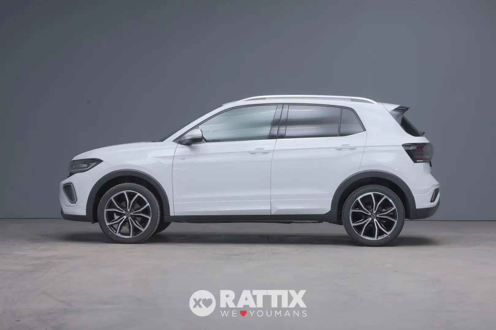 Volkswagen T-Cross 1.0 TSI 115CV R-Line Plus Bianco - 2