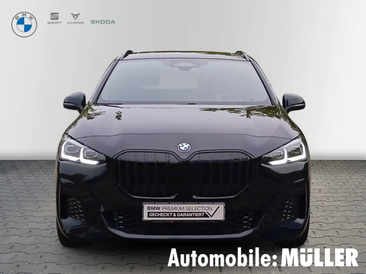 BMW 220 Active Tourer i MSport*AHK*HuD*DAB*RFK*Memory* Schwarz - 2