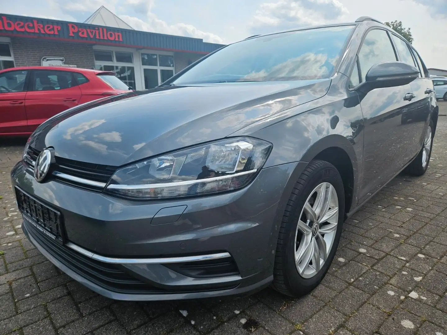 Volkswagen Golf VII Variant Comfortline ACC NAV SHZ KAM Gris - 1
