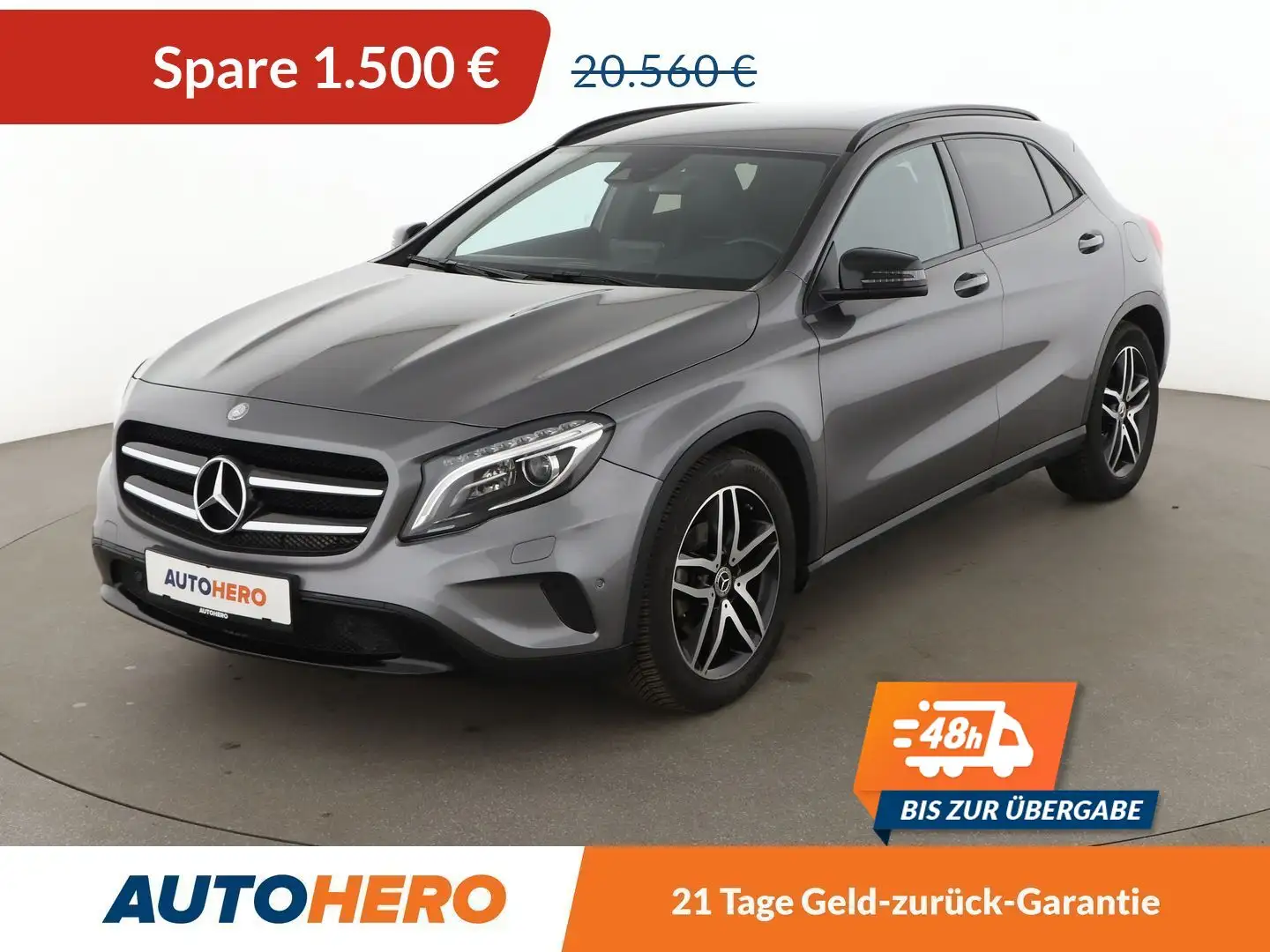 Mercedes-Benz GLA 200 200 Urban Aut.*NAVI*XENON*PDC*SHZ* Grau - 1