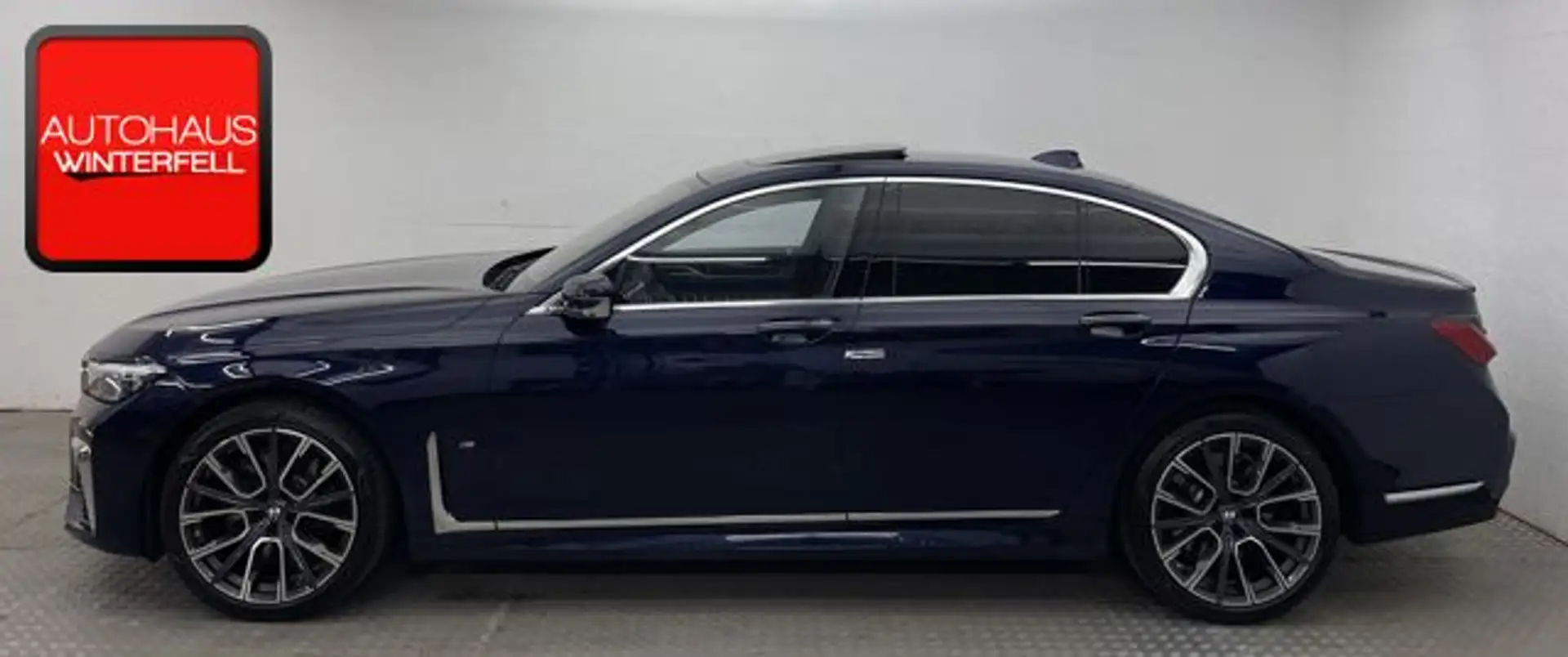 BMW 740 d xDrive M SPORT PURE B&W+FOND-TV+NIGHT+EXEC Bleu - 2
