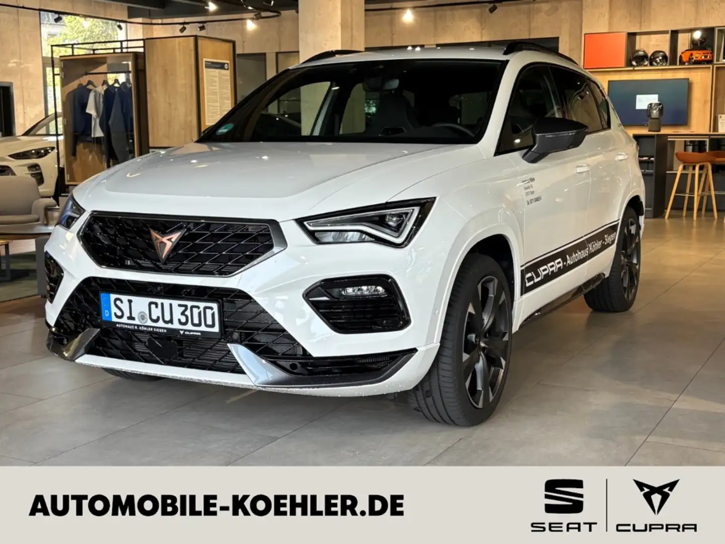 CUPRA Ateca VZ 4Drive 2.0 TSI  AHK Navi 360 Kamera LED Weiß - 1