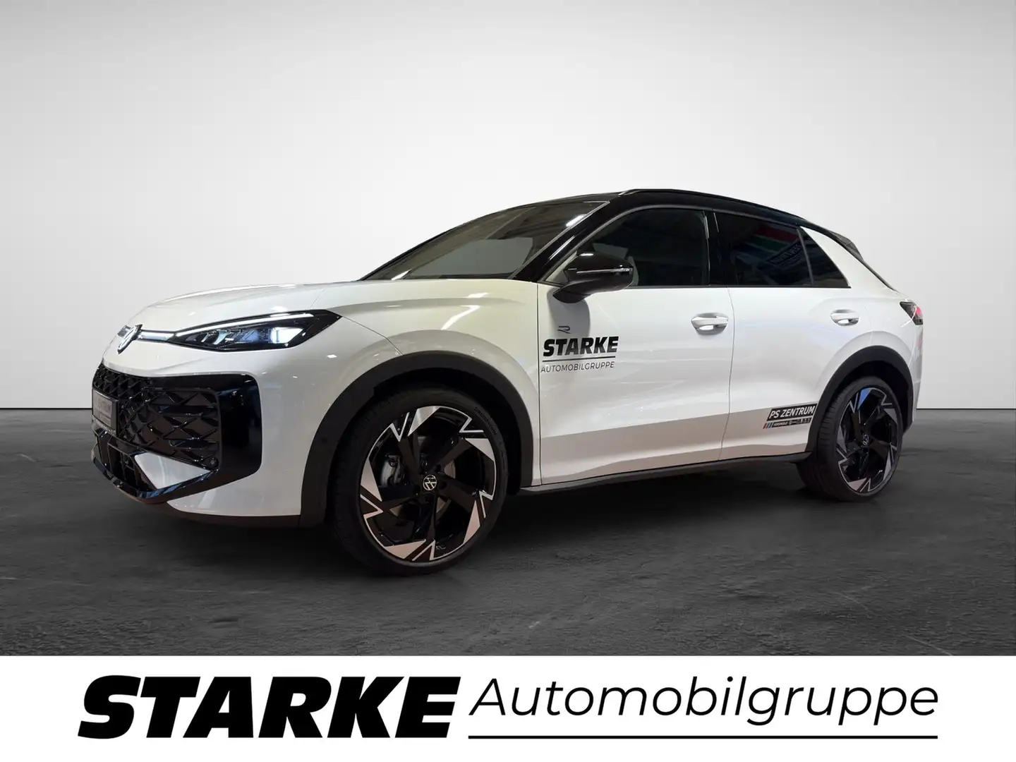 Volkswagen T-Roc 1.5 eTSI DSG R-Line Matrix Black Style Weiß - 1