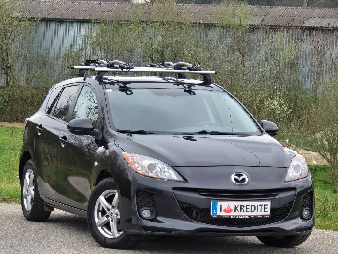Mazda 3 Prime-Line Top* Kredit* Sitzheizung* Tempomat* Schwarz - 2