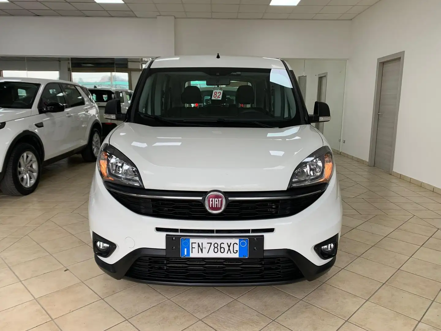 Fiat Doblo Doblò 1.4 T-Jet Natural Power Lounge Blanc - 2