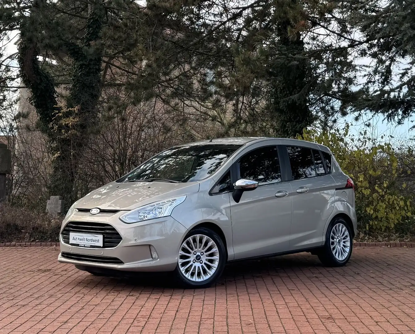 Ford B-Max B-MAX Titanium|LED TFL|Xenon|PDC|Shzg|AUX/USB! Argent - 1