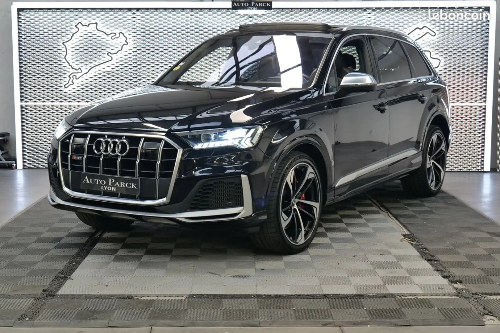 Audi SQ7 New 4.0 tdi 435ch 7 places 1°main francais tva rec Noir - 1