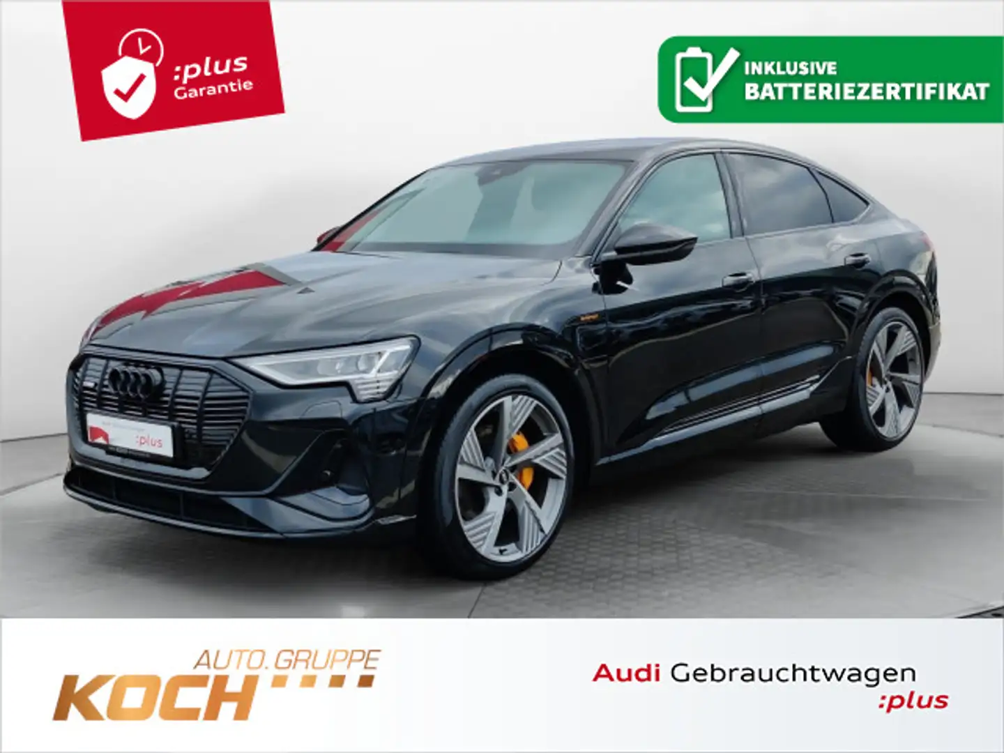 Audi e-tron 55 quattro S-Line 2x, Matrix LE Schwarz - 1