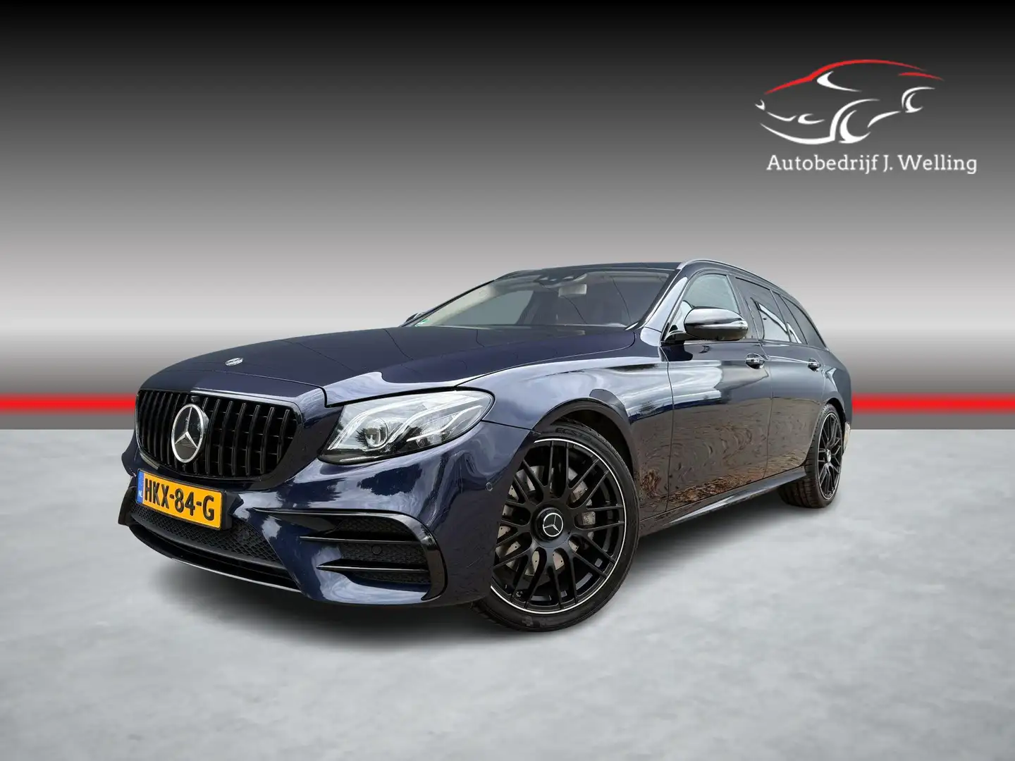 Mercedes-Benz E 400 Estate 4MATIC Premium Plus trekhaak / 20 inch Blau - 1