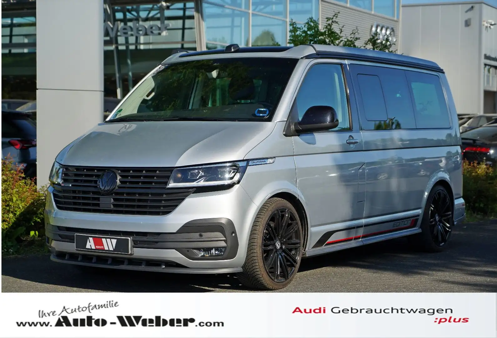 Volkswagen T6 California T6.1 California Beach Edition 4MOTION STD.HZG Silber - 1
