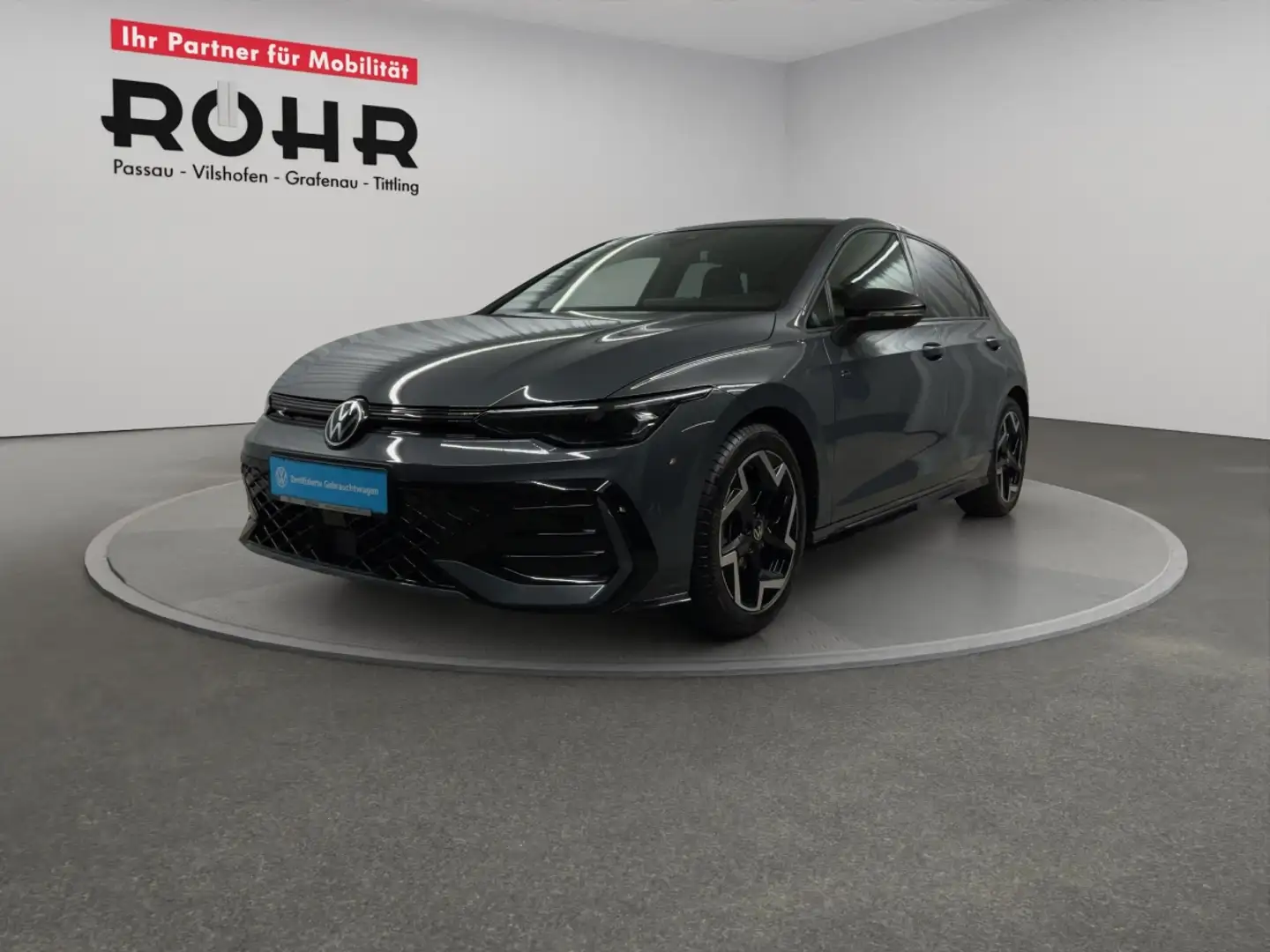 Volkswagen Golf VIII R-Line (BlackStyle.LED.HeadUp.Navi.ParkAssist Grau - 2
