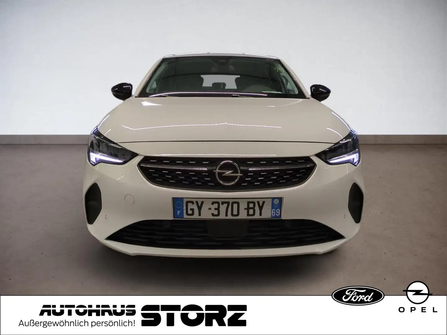 Opel Corsa F e Elegance |11KW|WINTER-PAKET|TOT-WINKEL|LED|PDC Blanc - 2