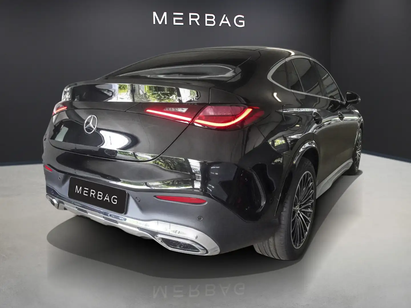 Mercedes-Benz GLC 220 COUPÈ-AMG-DISTRONIC-PANO-AHK-UVP 78.000,- Negru - 2