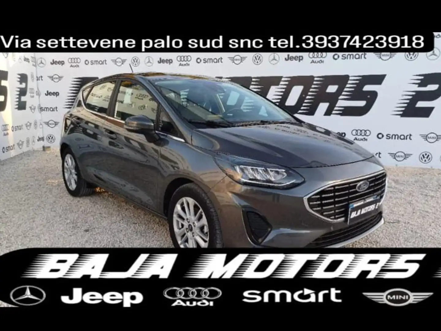 Ford Fiesta Fiesta 5p 1.1 Titanium 75cv Grigio - 1