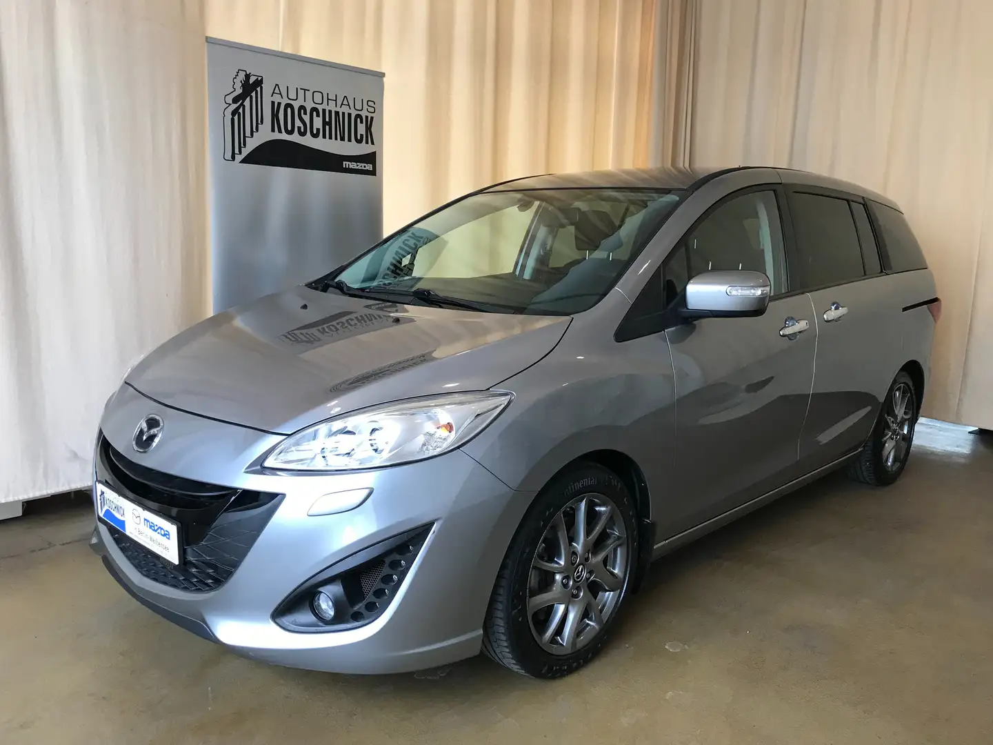 Mazda 5 2.0l MZR 150PS 6GS AL-SENDO NAVIGATION XENON Silber - 1