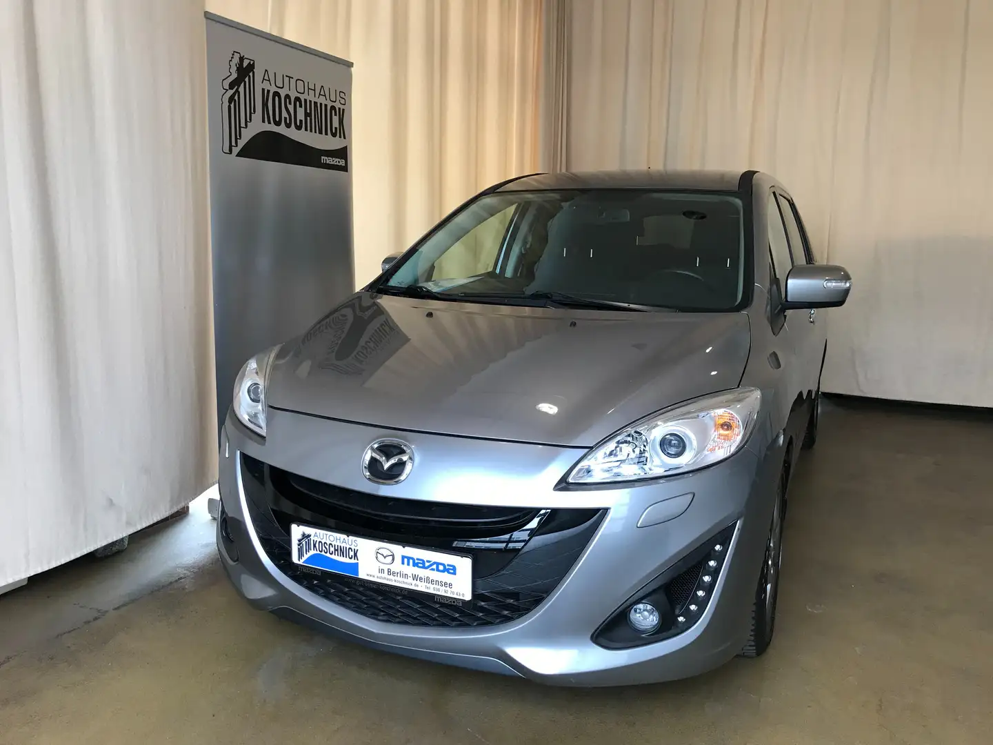Mazda 5 2.0l MZR 150PS 6GS AL-SENDO NAVIGATION XENON Silber - 2